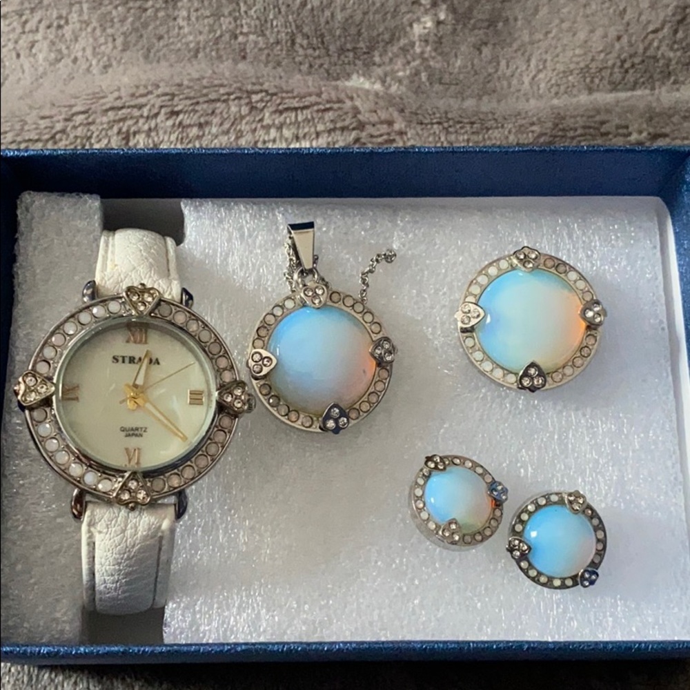 Stranda Genoa watch & jewelry set